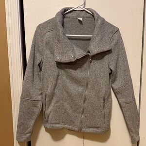 Old Navy Women's Gray Teddy Jacket
